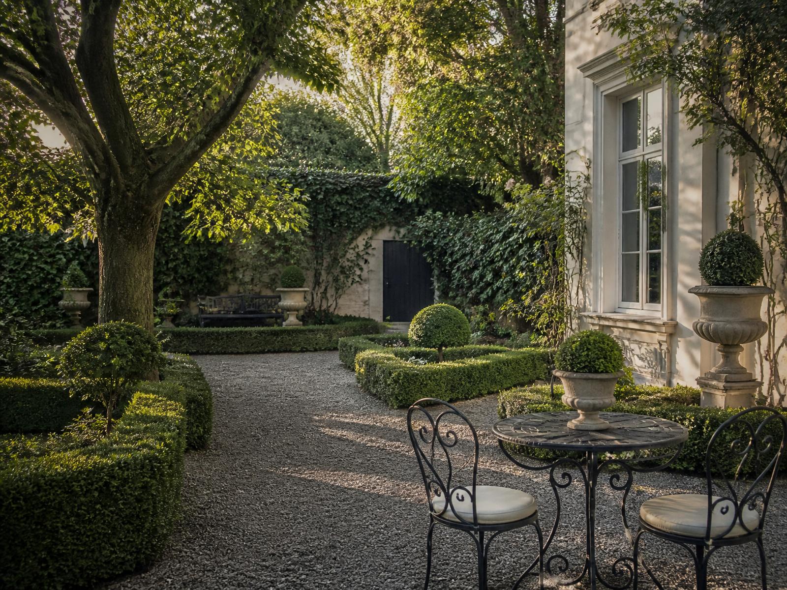 Private garden