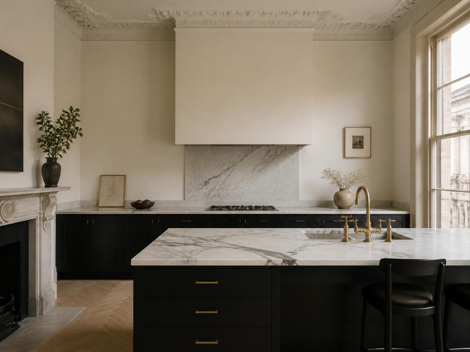 Marble kitchen